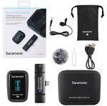 Saramonic Blink500 ProX B5 Σετ Ασύρματο Μικρόφωνο Clip On για Κάμερα