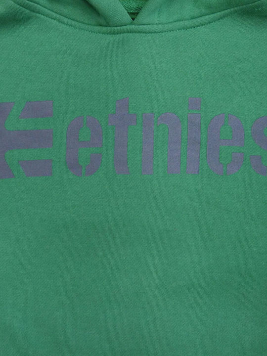 ETNIES Kids Kids Corporate Pullover - GREEN - 4330000375-GRN