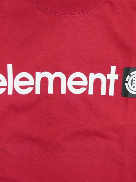 ELEMENT Kids Kinder Logo-Langarmshirt - ROT - 02TSC1ELPP-ROT