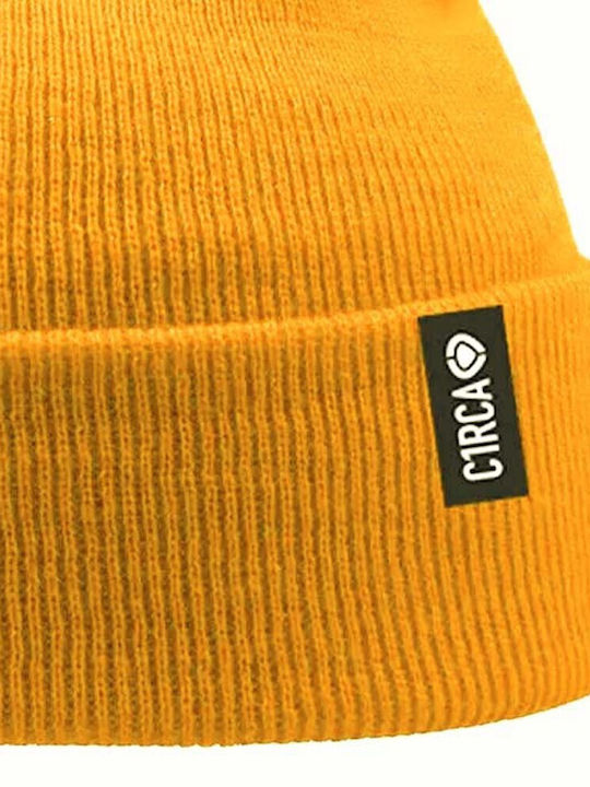 CIRCA Men Label Wind Beanie - GOLD - MBE041-21