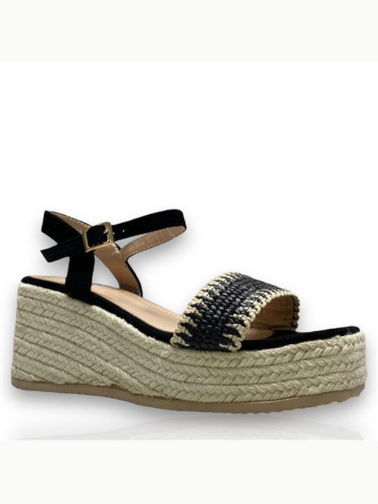 Siamoshoes Platforme dama Negre