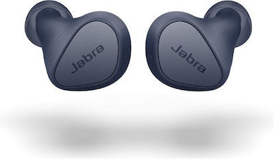 Jabra Elite 4 In-Ear Bluetooth-Freisprecheinrichtung Kopfhörer mit Schweißresistenz und Ladeetui Navy