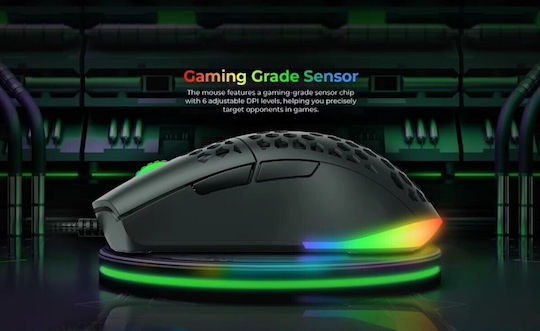 Havit MS1036 RGB Gaming Mouse 7200 DPI Black
