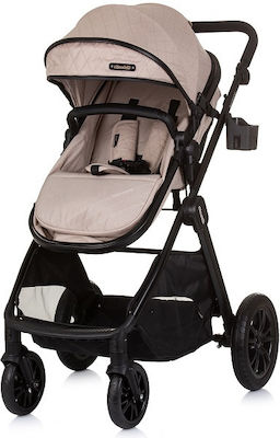 Chipolino Harmony Verstellbar 2 in 1 Baby Kinderwagen Geeignet für Neugeborene Macadamia 3kg