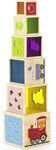 Viga Toys Pyramiden-Spielzeug aus Holz