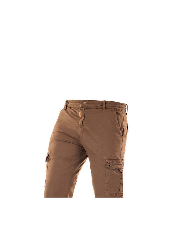 Senior Men's Shorts Cargo Brown