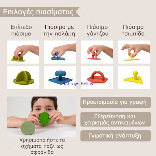 Taf Toys Παιχνίδι Ταξινόμησης Σχημάτων My First Shapes Puzzle από Ξύλο για 12+ Μηνών