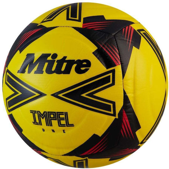 Mitre Impel One Футболна топка Жълта