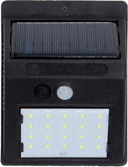 Keskor Wall Mounted Solar Light with Motion Sensor and Photocell IP65 9.5cmx5cmx12.5cmcm