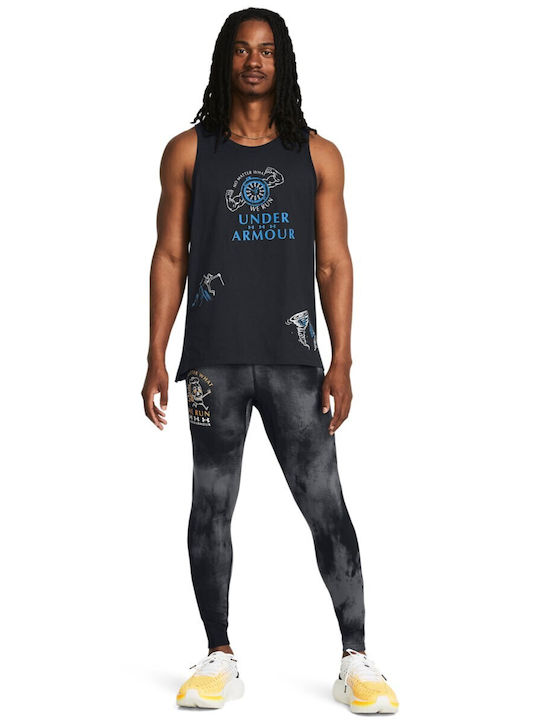 Under Armour Qualifier Men's Sports Long Leggings Black