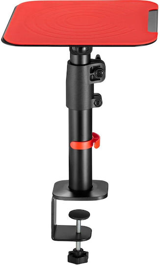 Mozos Speaker Stands in Black / Red Color