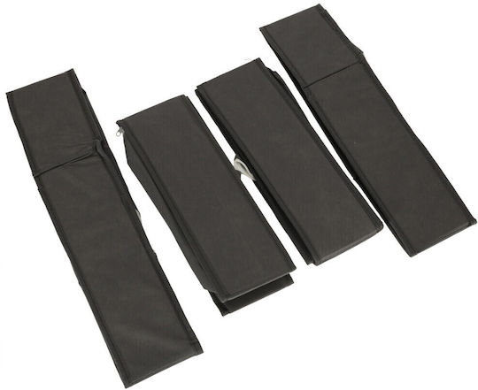 ikonka Drawer Organizer for Underwear / Socks / Ties / Belts in Gray Color 4pcs