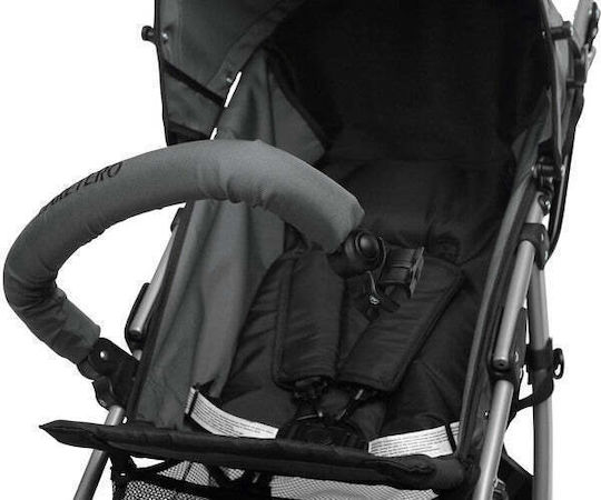 Caretero Alfa Количка с дръжка Подходящо за 6+ Месеца Сив 5.3кг