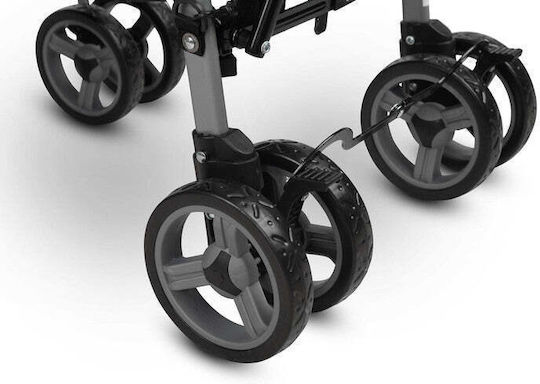 Caretero Alfa Количка с дръжка Подходящо за 6+ Месеца Сив 5.3кг
