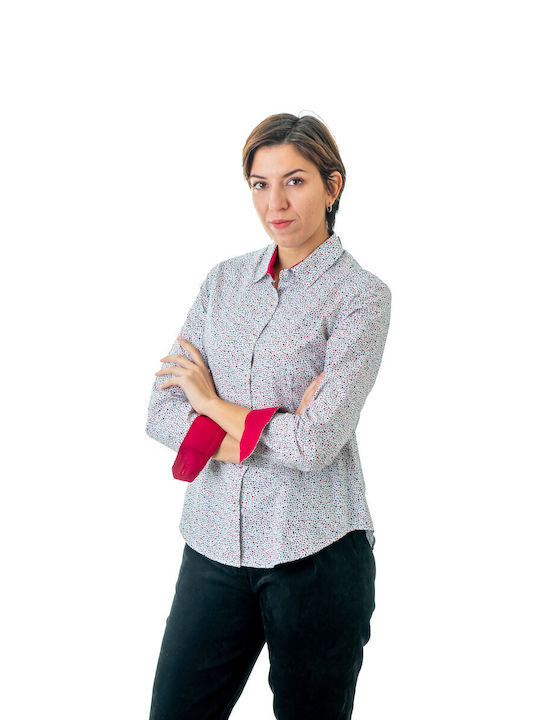 Women's Long Sleeve Shirt White