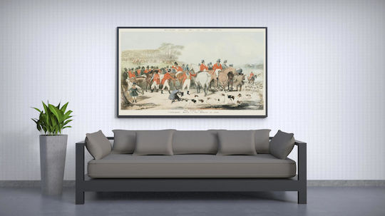 The Marquis At Home (plate 1) – Tipperary Boys From Moore's Tally Ho! To The Sports: A Set Of 4 Sporting Prints (1853) By Francis Turner, George Hunt, John Moore, And J Mackrel Τετράπτυχος Πίνακας σε Καμβά 80x50cm
