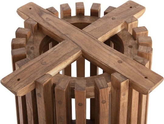 HomeMarkt Frantz Βάση Τραπεζιού Μπαρ Φυσικό 40x40x90cm