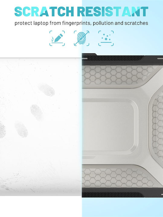 Sonique Icy Guardian Laptoptasche Für Laptop 13" Apple MacBook Pro 13" 2018/2020/2022 In Schwarz