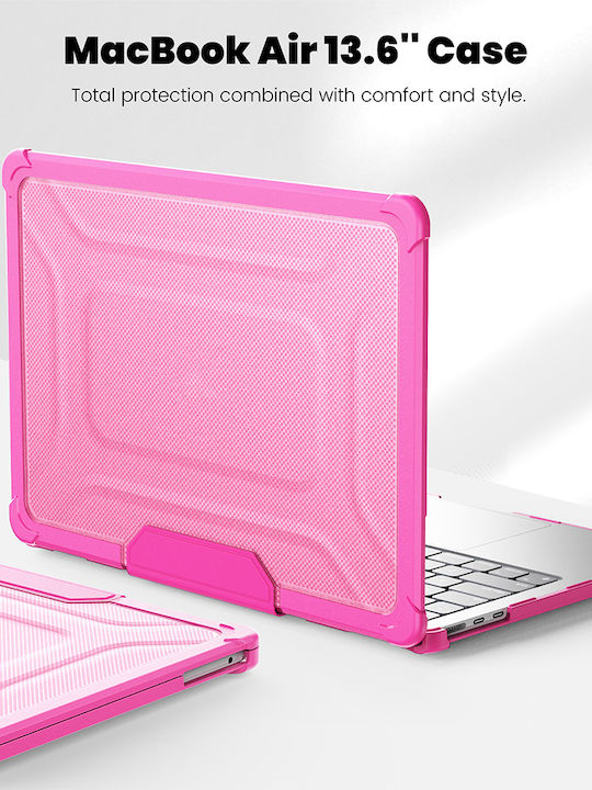 Sonique Icy Husă Pentru Laptop 13.6" Apple MacBook Air 13.6" 2022 În Culoare Roz