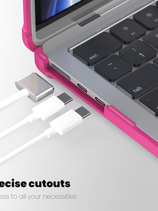 Sonique Icy Husă Pentru Laptop 13.6" Apple MacBook Air 13.6" 2022 În Culoare Roz