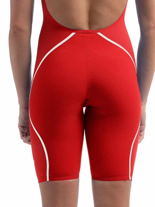 Speedo 15855H728 Women's One Piece Competition Swimsuit Red