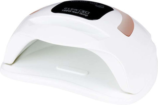 Activeshop Nail Polish Curing Lamp UV 168W Pink