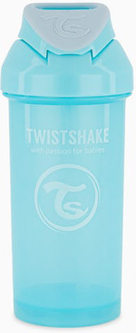 Twistshake Капачка със Сламка 360 мл 6+ Месеца Пастелносин