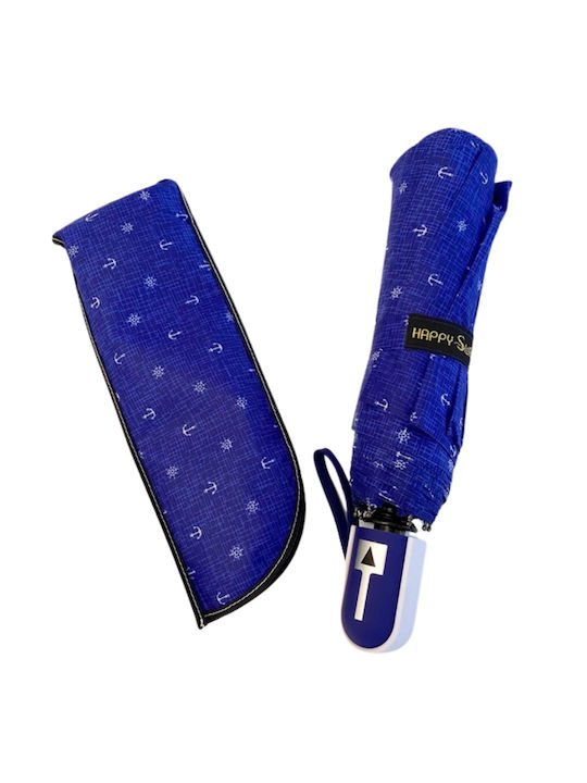 Real Star Regenschirm Kompakt Blau