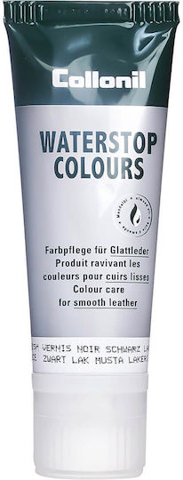 Collonil Waterstop Farben Mandelöl Schuhcreme 75 ml Lack-Schwarz