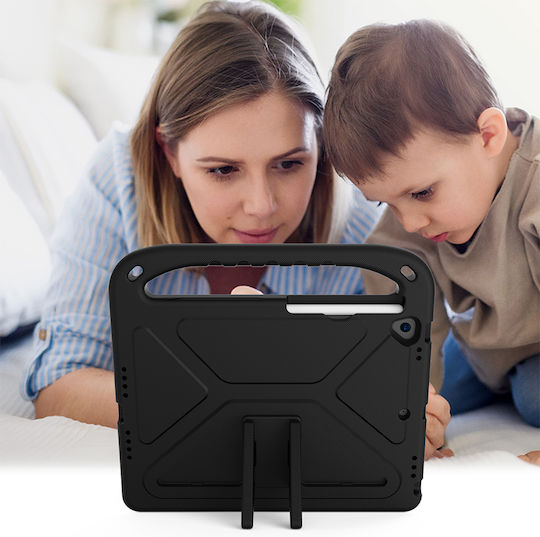 Sonique Jazzy Umschlag Rückseite für Kinder Schwarz iPad 2019/2020/2021 10.2''