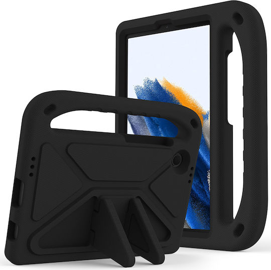 Sonique Jazzy Umschlag Rückseite für Kinder Schware (Samsung Galaxy Tab A9 8.7)