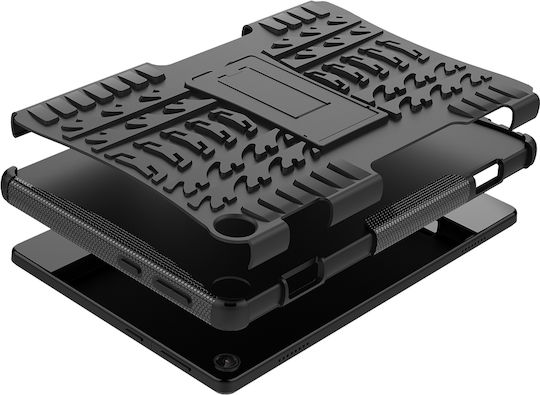 Sonique Defender Back Cover Durable Black (Lenovo Tab M10 3rd Gen 10.1" TB-325FU /328FU)