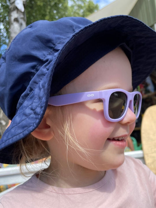 Kids Sunglasses 3-6 Years Classic Itooti Unbreakable Flexible Frame Purple Lilac 100% UV Protection