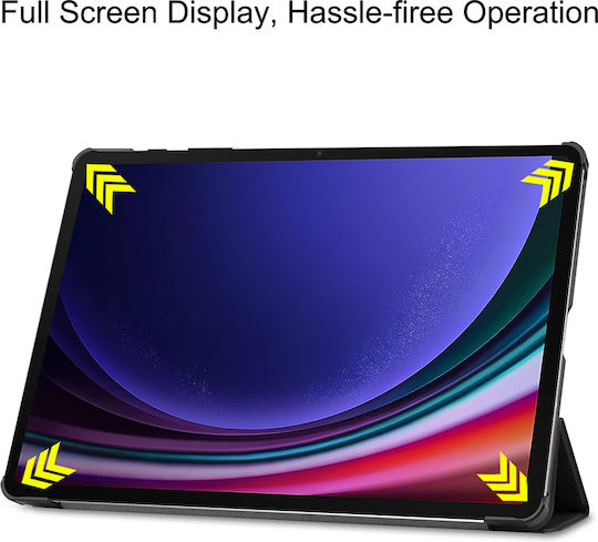 Sonique Flip Cover Ανθεκτική Μαύρη (Galaxy Tab S9+ / Galaxy Tab S10+)