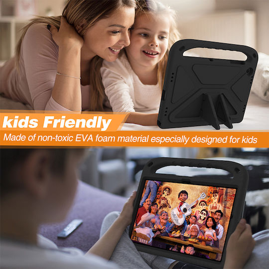 Sonique Jazzy Back Cover for Kids Blacη (Samsung Galaxy Tab A9+ 11)