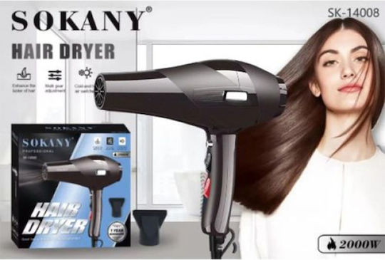 Sokany Haartrockner 2000W