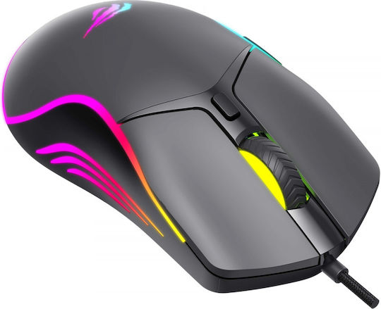 Havit MS1029 RGB Gaming Ποντίκι 7200 DPI Μαύρο