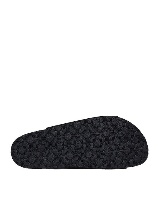 Arch Fit Granola Women's Flat Sandals in Black Color