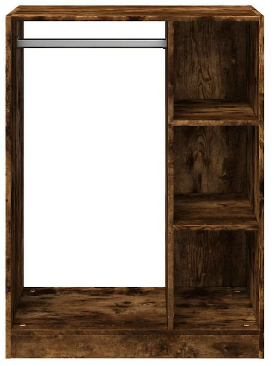 vidaXL Cuier de podea din Lemn Gri 77x48x102cm