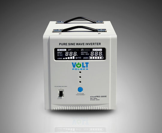 Volt Polska Car Inverter 2100W to Converter 12V DC in 230V AC