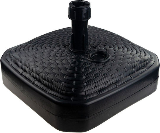 Prosperplast Стойка за чадър от Пластмаса Anthracite 39x39x13см