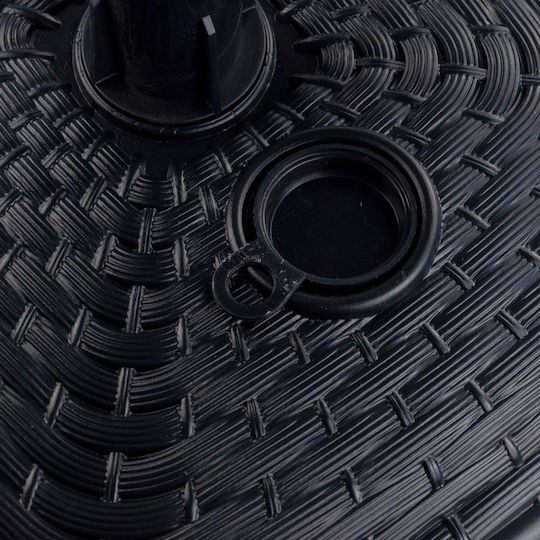 Prosperplast Стойка за чадър от Пластмаса Anthracite 39x39x13см