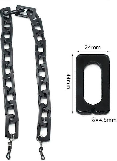 SeeVision Awear Schwarze Brillenketten