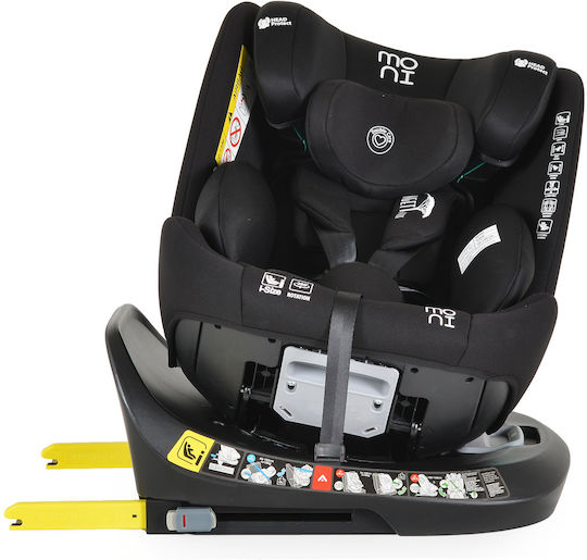 Moni Serengeti Baby Car Seat i-Size with Isofix Black 0-36 kg