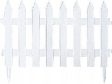 Artool Grile Din Plastic Pentru Garduri Alb 35cm x 3.2m 7 Bucăți