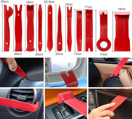 Unelte Pentru Demontarea Radiourilor și Clipuri Din Plastic Pentru Tapițeria Auto