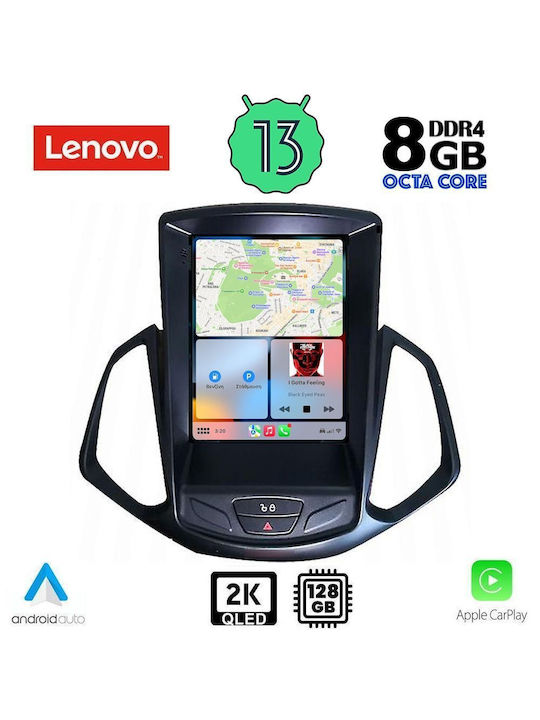 Lenovo Ηχοσύστημα Αυτοκινήτου για Ford EcoSport 2012-2018 (Bluetooth/USB/WiFi/GPS/Apple-Carplay/Android-Auto) με Οθόνη Αφής 9.7"