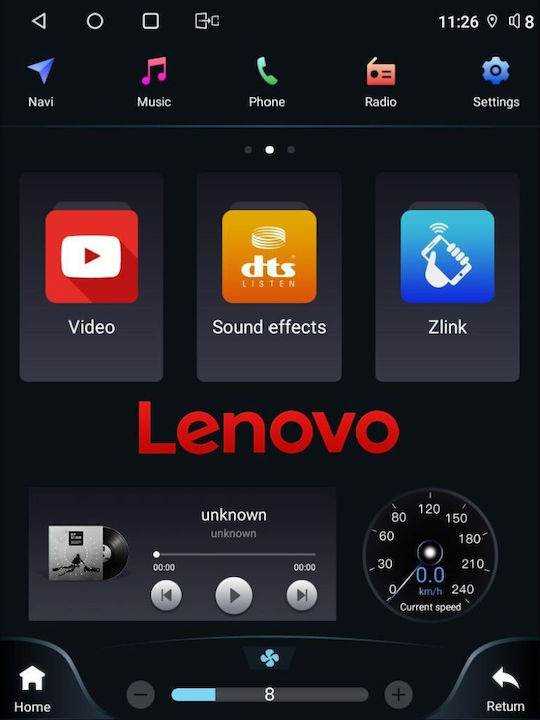 Lenovo Ηχοσύστημα Αυτοκινήτου για Ford EcoSport 2012-2018 (Bluetooth/USB/WiFi/GPS/Apple-Carplay/Android-Auto) με Οθόνη Αφής 9.7"