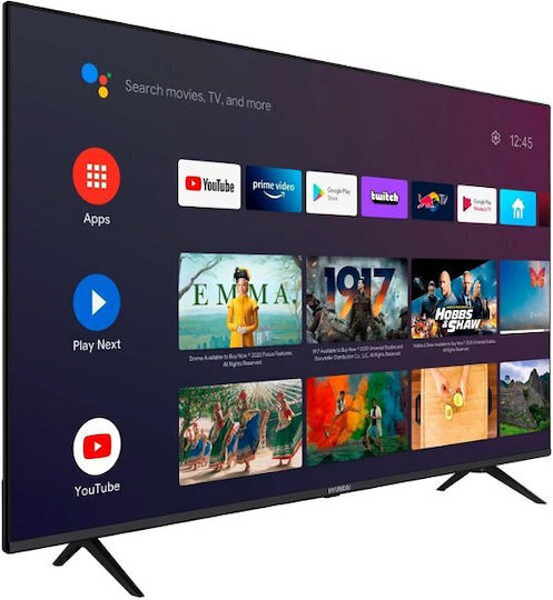 Hyundai Smart Τηλεόραση 43" 4K UHD QLED QLX 43840 GSMART HDR (2022)