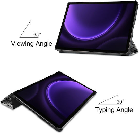 Sonique Flip Cover Durable Multicolour (Samsung Galaxy Tab S9 FE 10.9)
